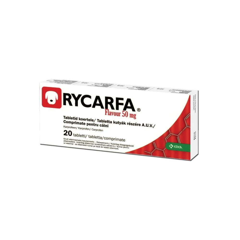 Rycarfa – équivalent CARPROX VET – Boîte 20 comprimés