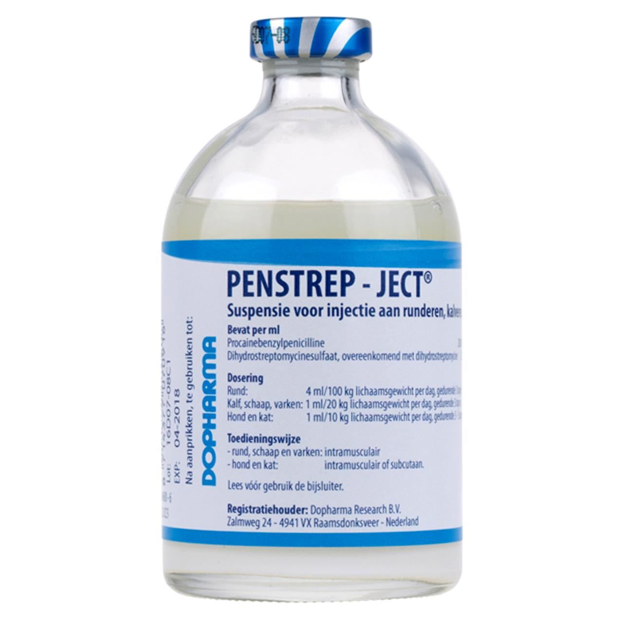 Pen Strep Injectable Penstrep 100ml Équivalent INTRAMICINE / PEN-HISTA-STREP – vetodepot