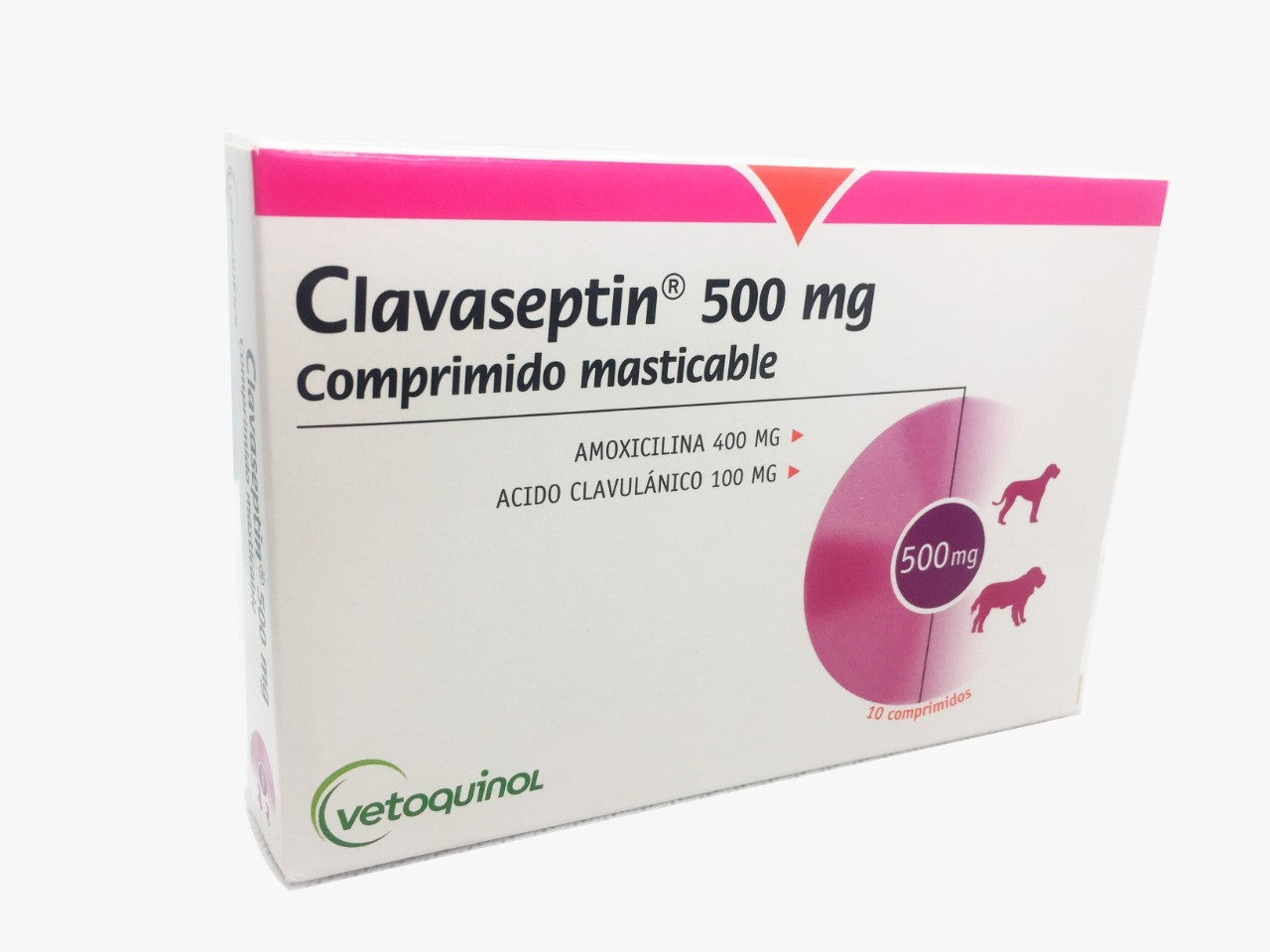 Clavaseptin 500 mg – équivalent KESIUM / BIOCLAMOX – Boîte 10 comprimés