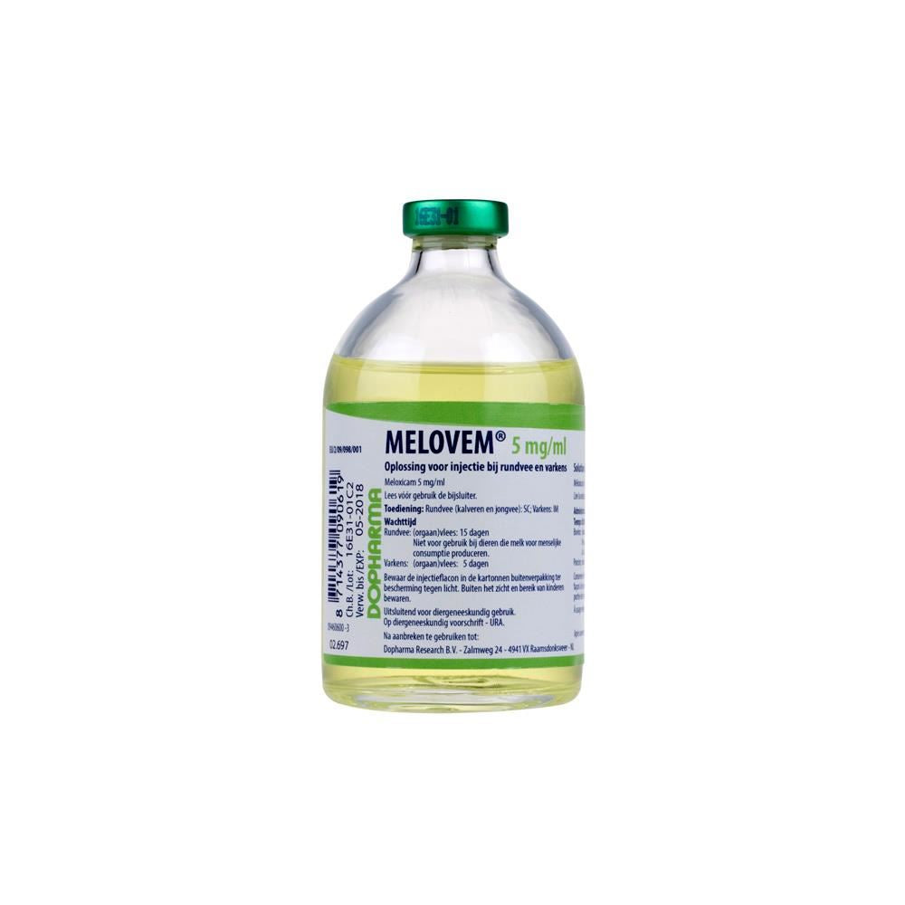 Melovem – équivalent METACAM / MELOXYM 5 MG/ML – Solution injectable meloxicam