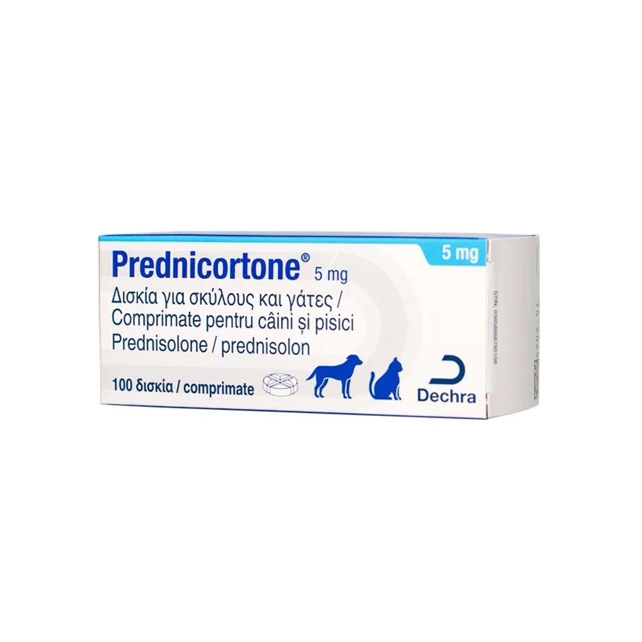 Prednicortone 5 mg – équivalent DERMIPRED – Boîte 10 comprimés