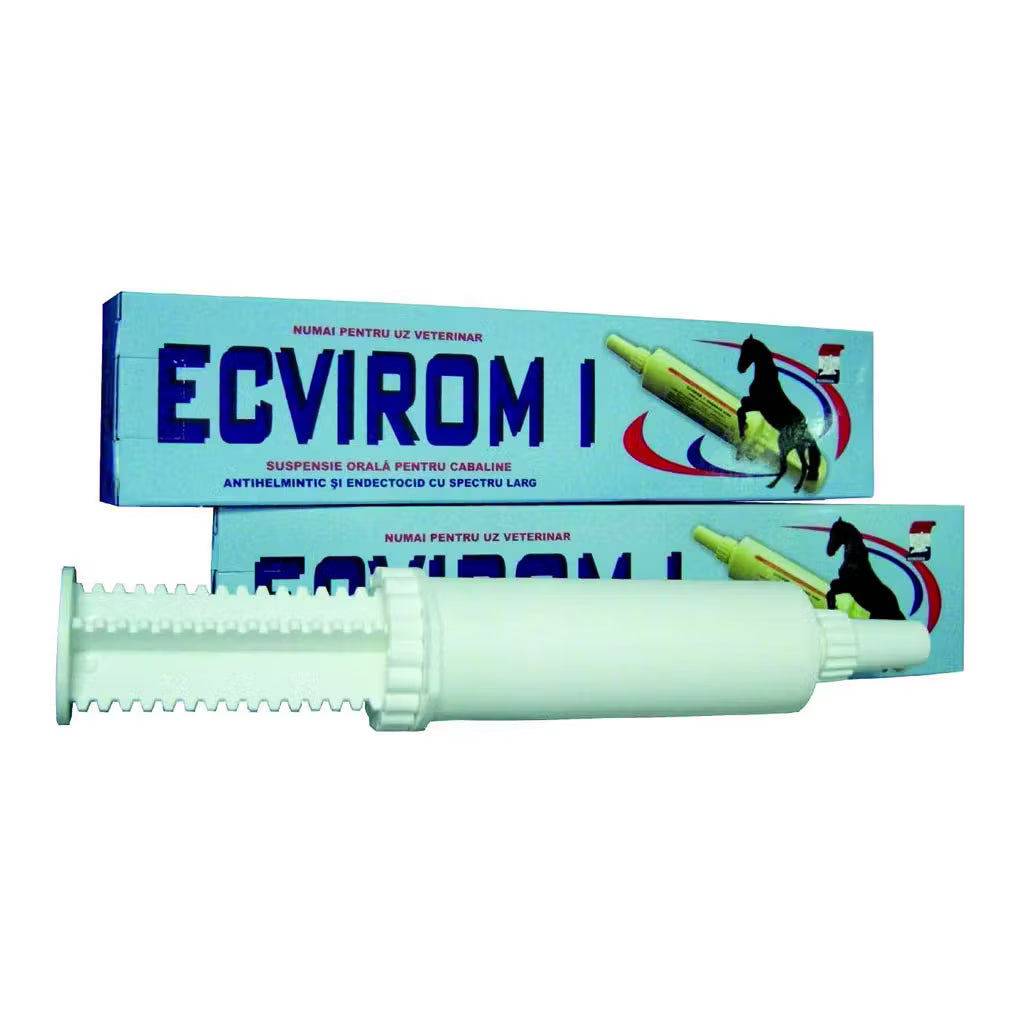 ECVIROM - Equivalent EQVALAN DUO - Vermifuge cheval en seringue – solution orale 50 ml